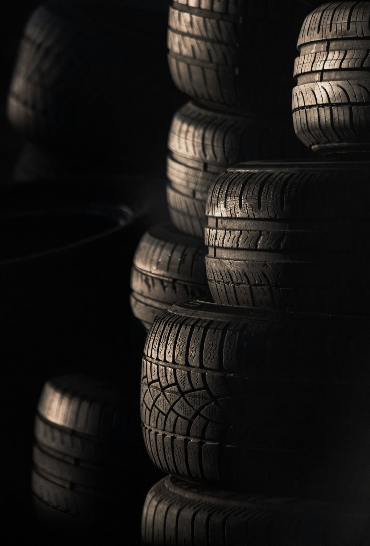 Tire and rubber applications of alpha cellulose