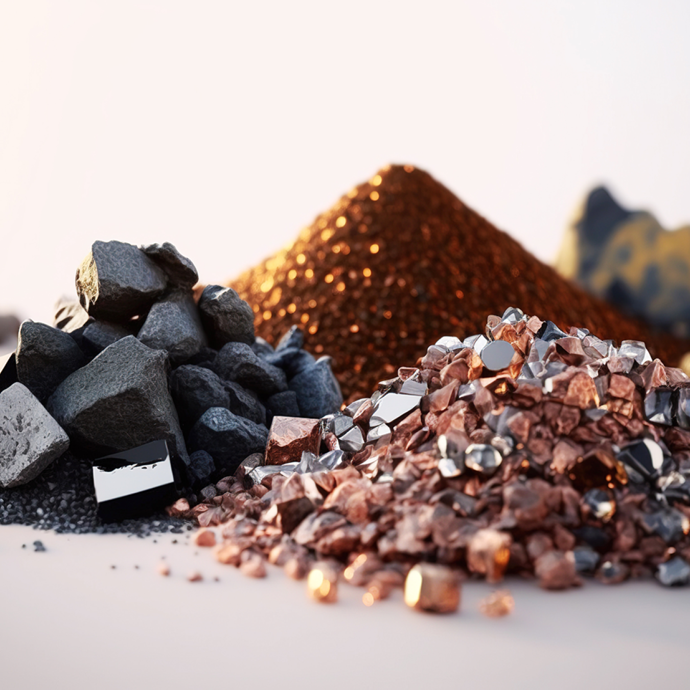 Industrial minerals supply